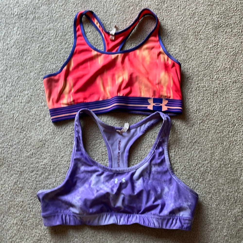 BUNDLE! Two Under Armour sports bras!